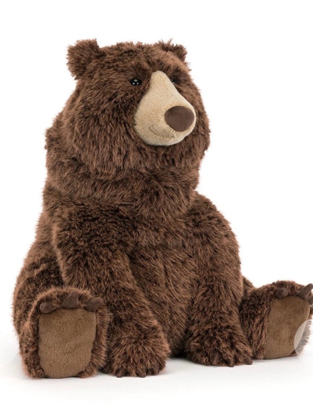 Jellycat Bizzlestomp Brown Plush Bear Stuffed Animal